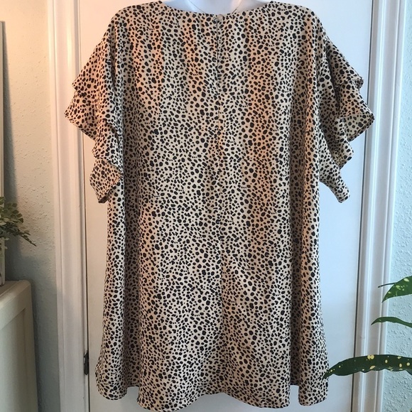 She + Sky Cheetah Print Pullover Top Size 1XL - Picture 7 of 12